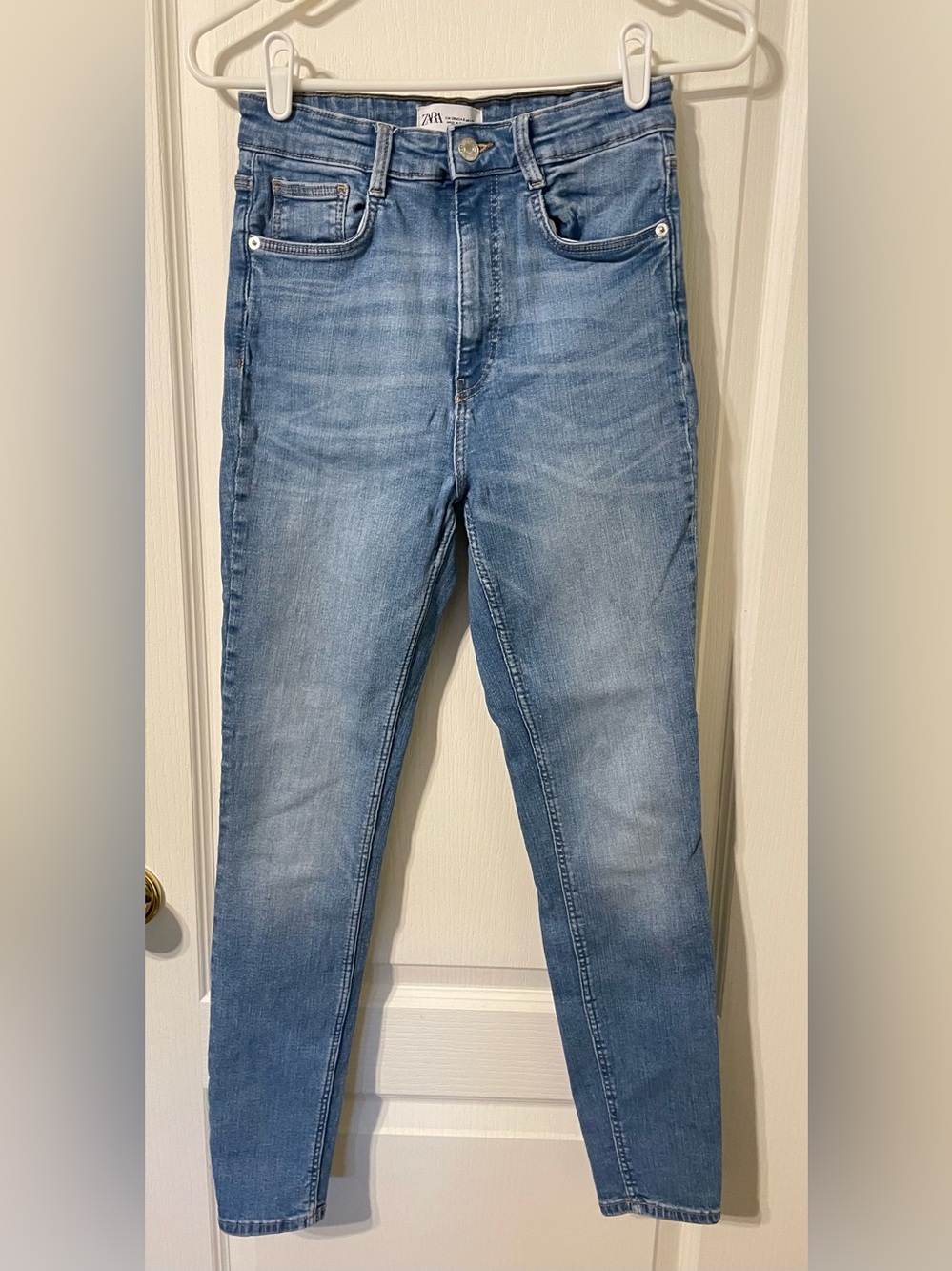 Zara High Waist Skinny Size 6
